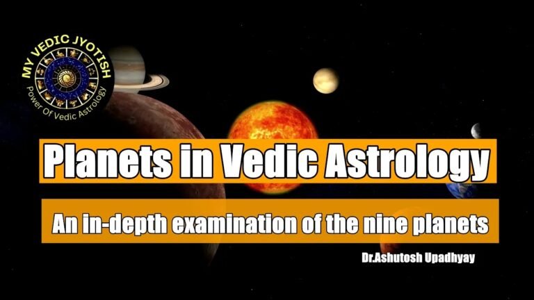 The Nine Planets of Vedic Astrology