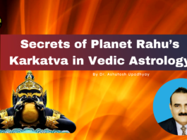 Secrets of Planet Rahu’s Karkatva in Vedic Astrology