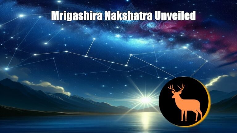 Mrigashira Nakshatra