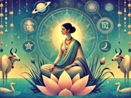 Pushya Nakshatra in Vedic astrology.