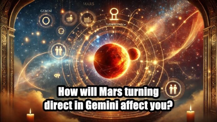 Mars turning direct Mars turning direct