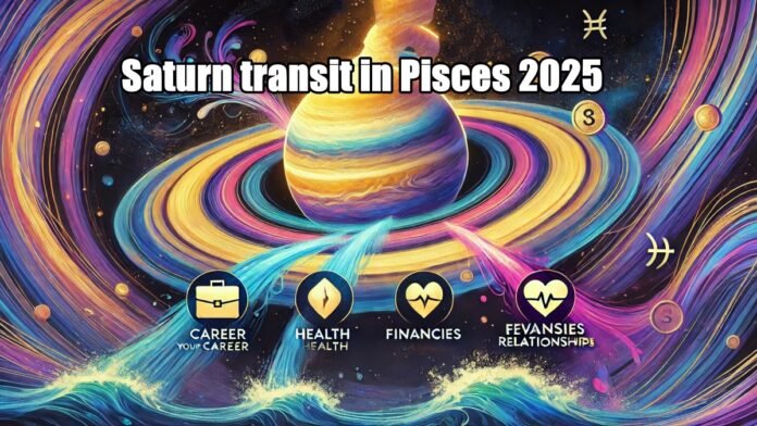 Saturn transit in Pisces 2025