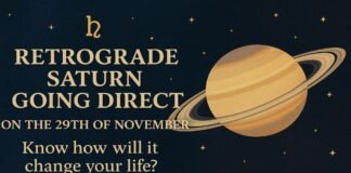 Saturn going direct on 29 November, Know how it will affect all zodiac signs Retrograde Saturn in going direct on the 29th of November