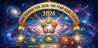 Panchgrahi Yog 2026: 100 Year Rare Event, Capricorn, Taurus, Leo Benefits